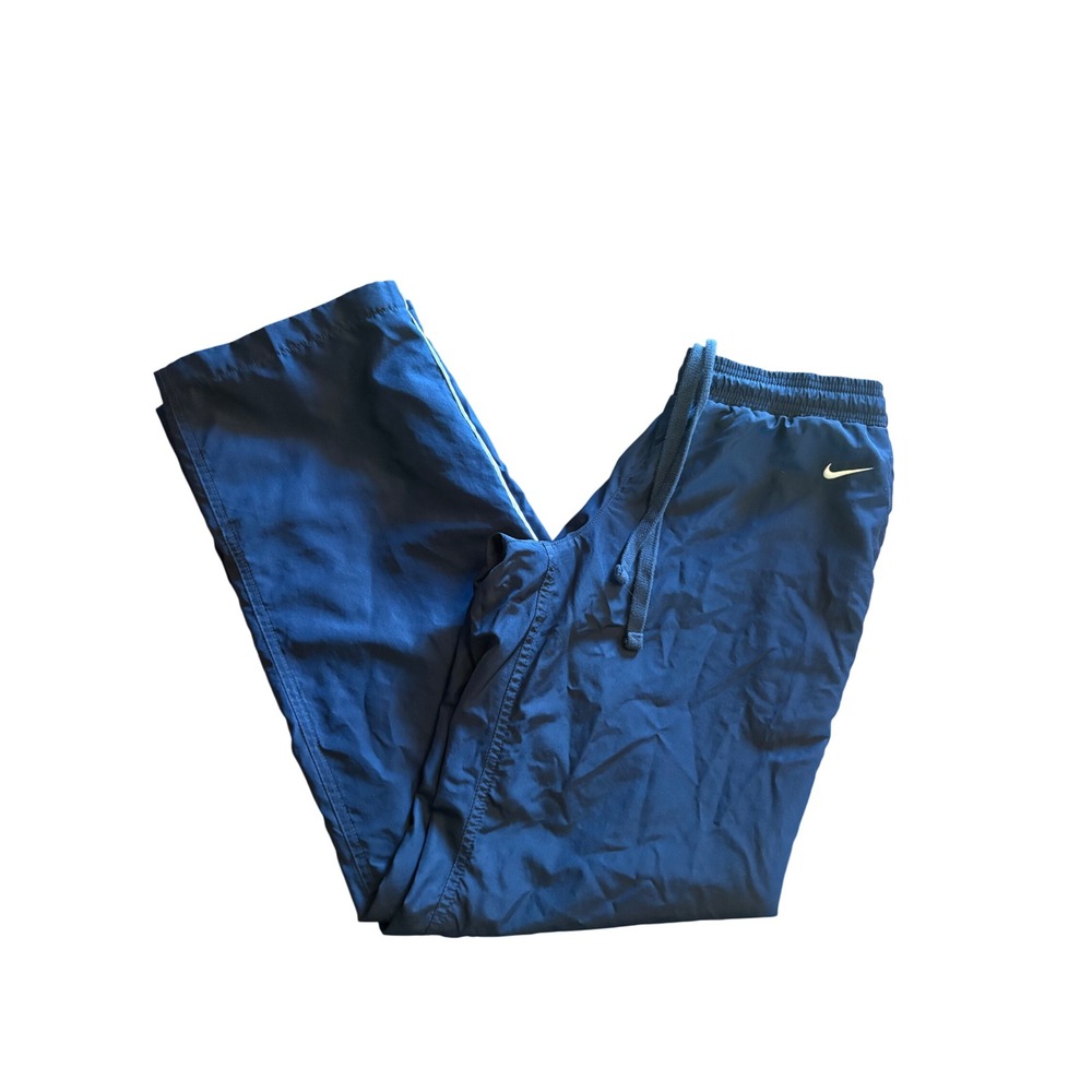 Nike Athletic Dept Youth Small Track Pants Blue Mesh‎ Lined Unisex Fits XS Women